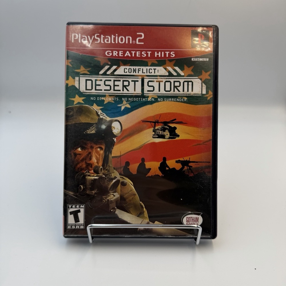 Conflict Desert‎ Storm (Greatest Hits)  |  PS2  |  Complete in Box